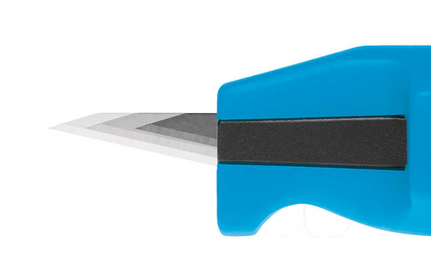可自行决定刀片从刀架中伸出的长度。因此，可在每次使用后对刀具进行多次微调。